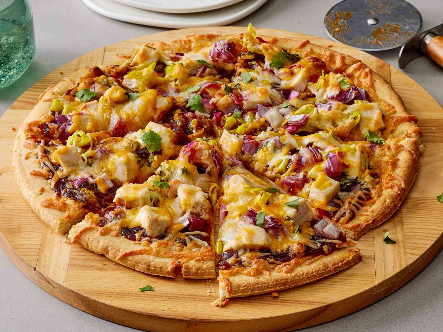 BBQ Chicken Pizza - Nasirabad Food Express